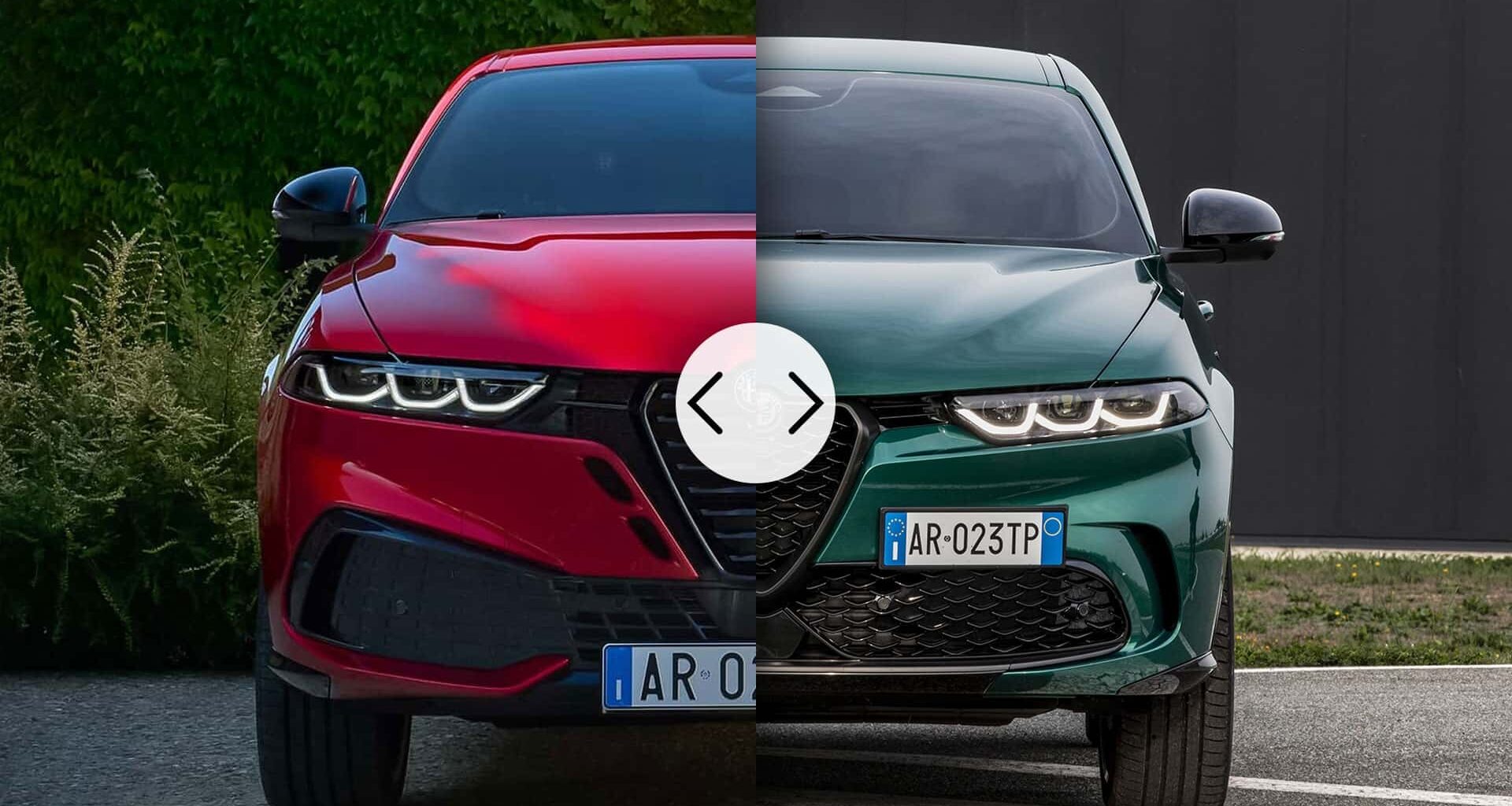 Alfa Romeo Tonale, nuova e vecchia a confronto