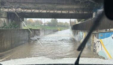 Allagamenti dopo nubifragio a Pisa 30 ottobre 2025