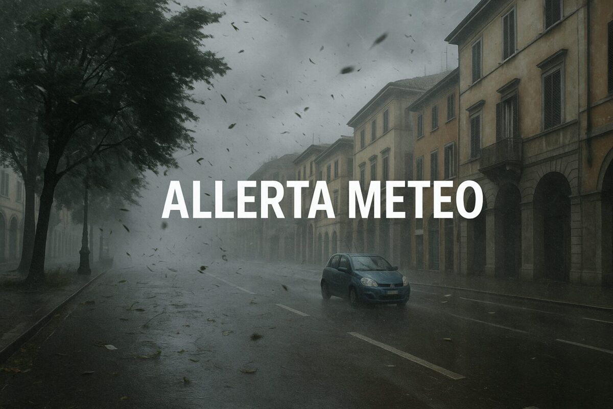 allerta meteo oggi domani burrasca maltempo