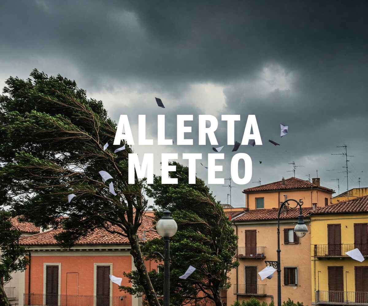 allerta meteo oggi domani maltempo burrasca aeronautica militare