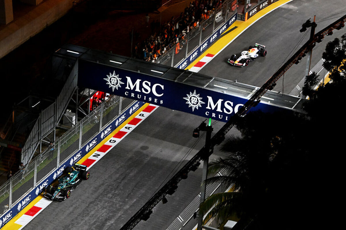 Alonso e Hadjar a Singapore