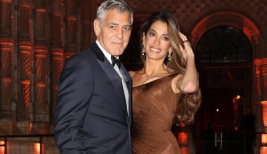 Amal Clooney Stile Invernale: il look con marrone