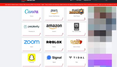 Amazon Aws in down manda in tilt il web nel mondo, malfunzionamenti da Canva a Perplexity