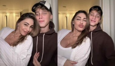 il tenero video di Anna Tatangelo e il figlio Andrea D'Alessio