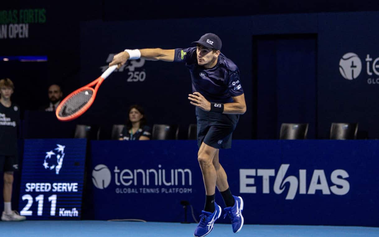 Atp Bruxelles 2025, i risultati degli italiani: fuori Arnaldi e Cinà