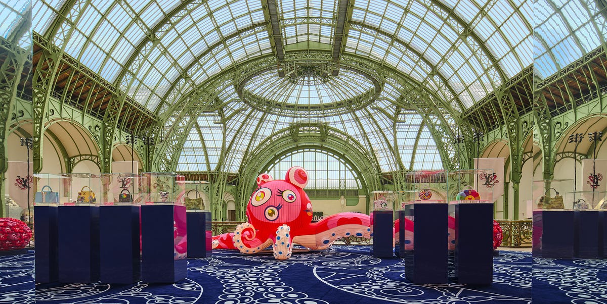 Un polipo al Grand Palais di Parigi