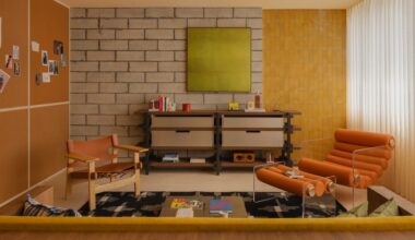 Una casa bellissima di 83mq è un atelier di idee