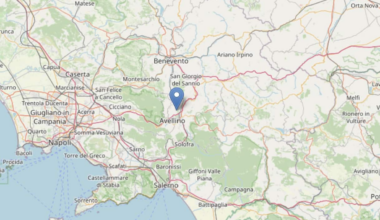 Terremoto ad Avellino, scossa di magnitudo 4 a Montefredane