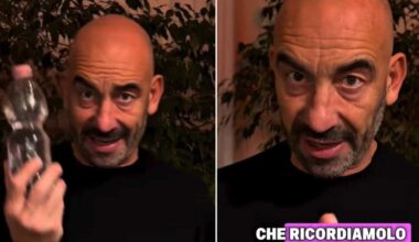 "Non bevete acqua dalle bottiglie di plastica, è come mangiare una carta di credito a settimana"