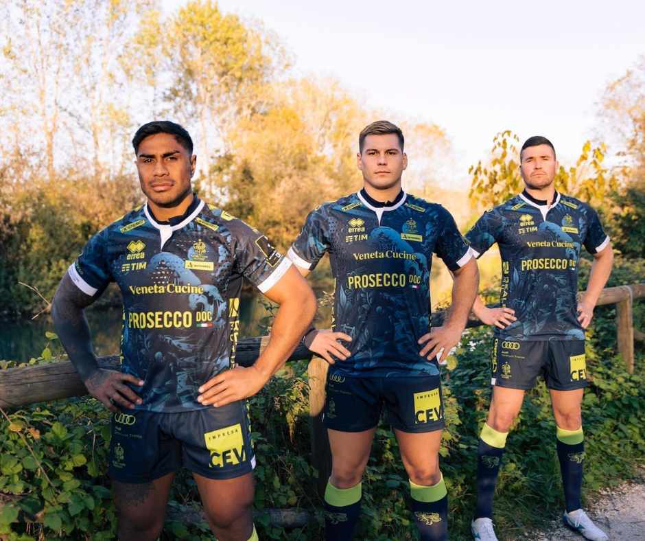 Benetton Rugby 2025/26: una nuova maglia all'insegna della sostenibilità ambientale e sociale