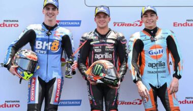 MotoGp, la griglia di partenza del Gp Indonesia (Mandalika) 2025