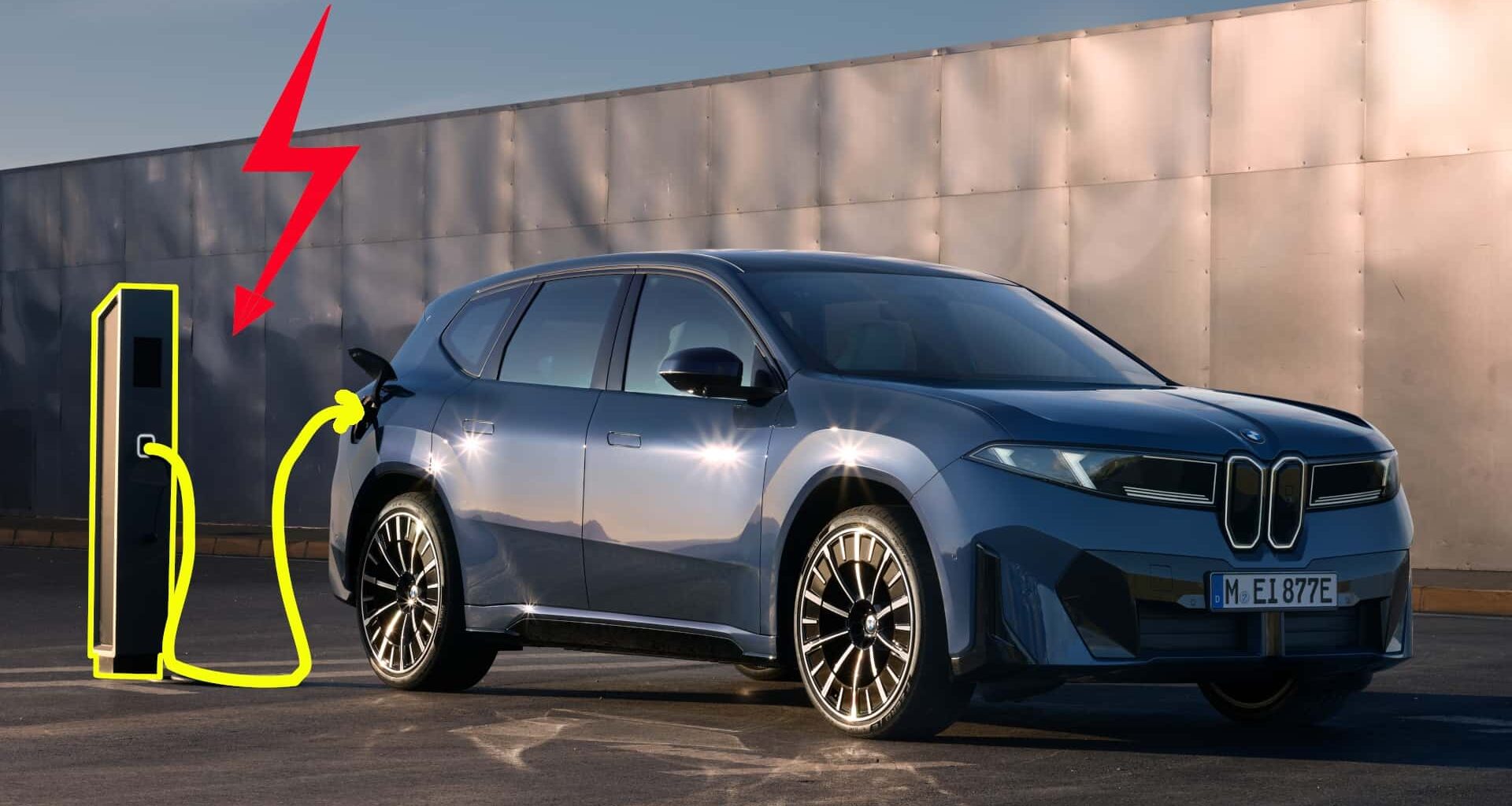 La nuova BMW iX3 ricarica 27 km di autonomia in 1 minuto
