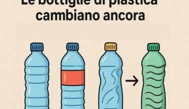 Le bottiglie di plastica cambiano ancora, stavolta non per il tappo!