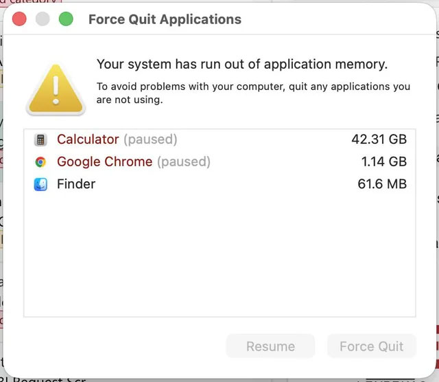 macOS Tahoe consuma RAM in modo spropositato con alcune applicazioni, come risolvere - macitynet.it macOS Tahoe consuma RAM in modo spropositato con alcune applicazioni, come risolvere - macitynet.it