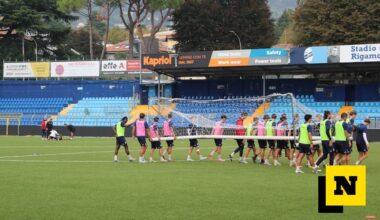 Calcio Lecco. Allenamento aperto in vista del big match contro il Brescia