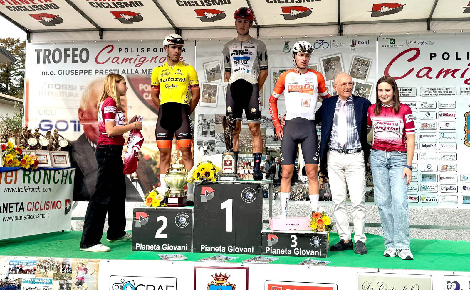 Brandon Fedrizzi e la Petrucci Assali Stefen Makro chiudono la stagione con una vittoria a Camignone - BICITV