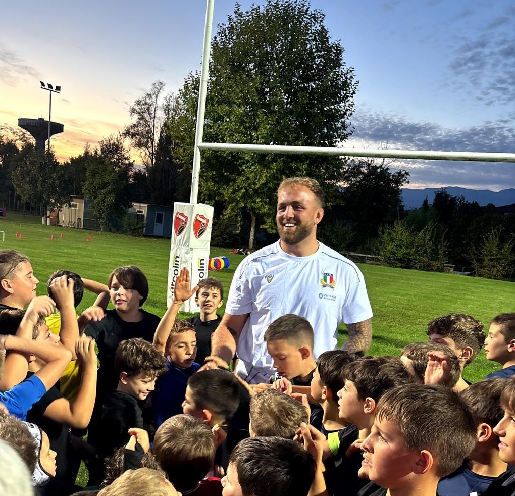 Italia v Australia, Niccolò Cannone incontra lo sport friulano a un mese dal debutto nelle Quilter Nations Series