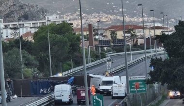 A-29 paralizzata per due incidenti a Capaci e all'altezza dello svincolo per Mondello