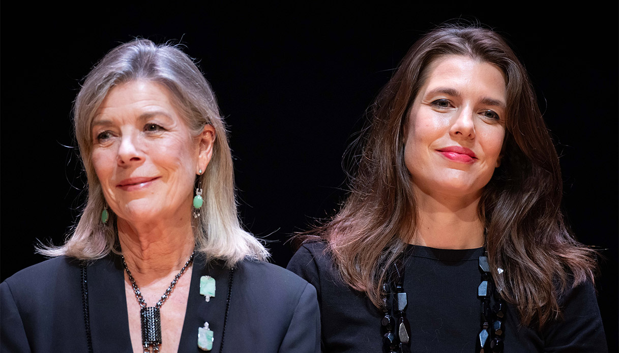 Carolina di Monaco e Charlotte Casiraghi, identiche e magnifiche. Alexandra di Hannover esclusa