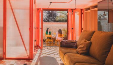 Una casa di 80mq con arredi flessibili