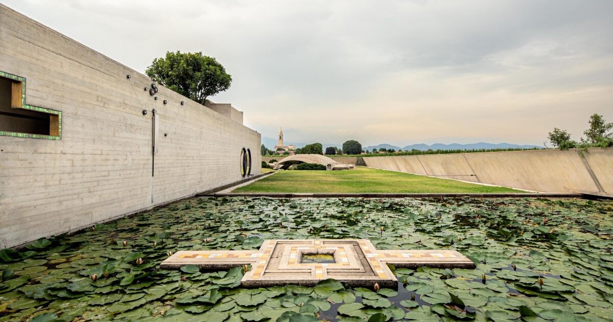 Il film Le città di Pianura alla Tomba Brion di Carlo Scarpa