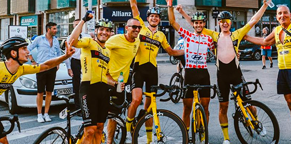 Due tappe vinte da Cataldo al Tour of Bulgaria, scortato da Lucca, De Totto, Rigatti, Cozzani e Piccini (foto SC Gragnano)