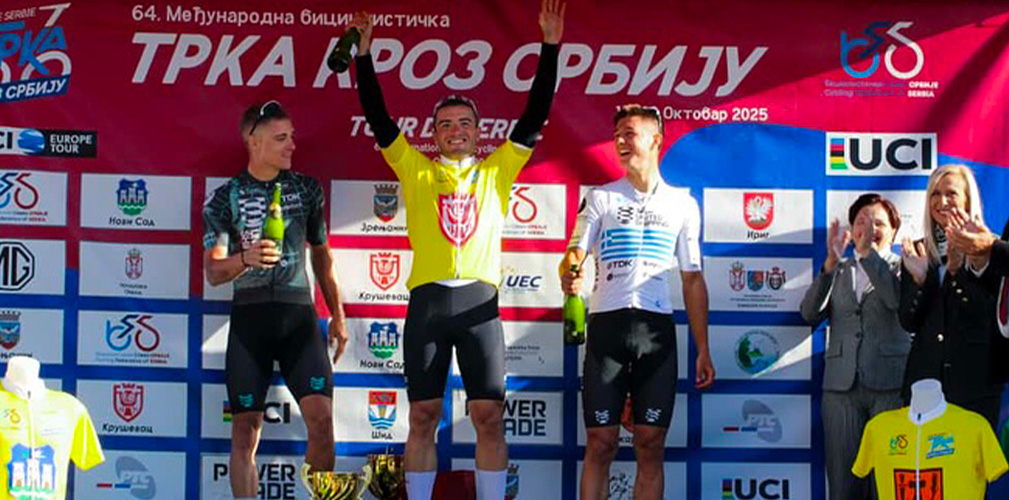 Al Tour de Serbie, due tappe vinte per Cataldo e anche la generale