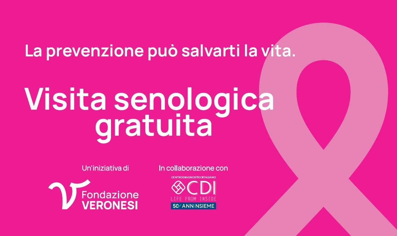 Visite senologiche gratuite grazie alla collaborazione tra CDI e Fondazione Veronesi