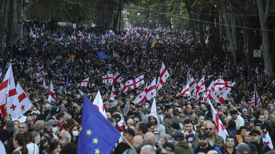 Voto locale in Georgia, scontri a Tbilisi - Ultima ora