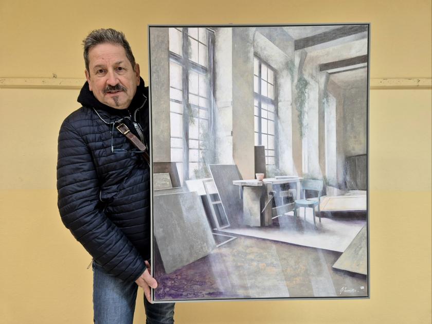 Giuseppe Fochesato vince la 42° edizione del Premio Nazionale di pittura “Fighille Arte”