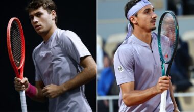 Atp Parigi 2025, i risultati degli italiani: Cobolli e Sonego al 2° turno, fuori Darderi
