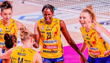 Conegliano vince in tre set a Novara e consolida il primato in classifica