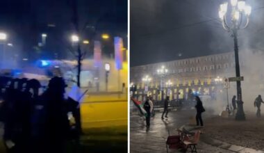 50mila persone, dopo Politecnico e Leonardo disordini anche a Porta Susa e in piazza Castello