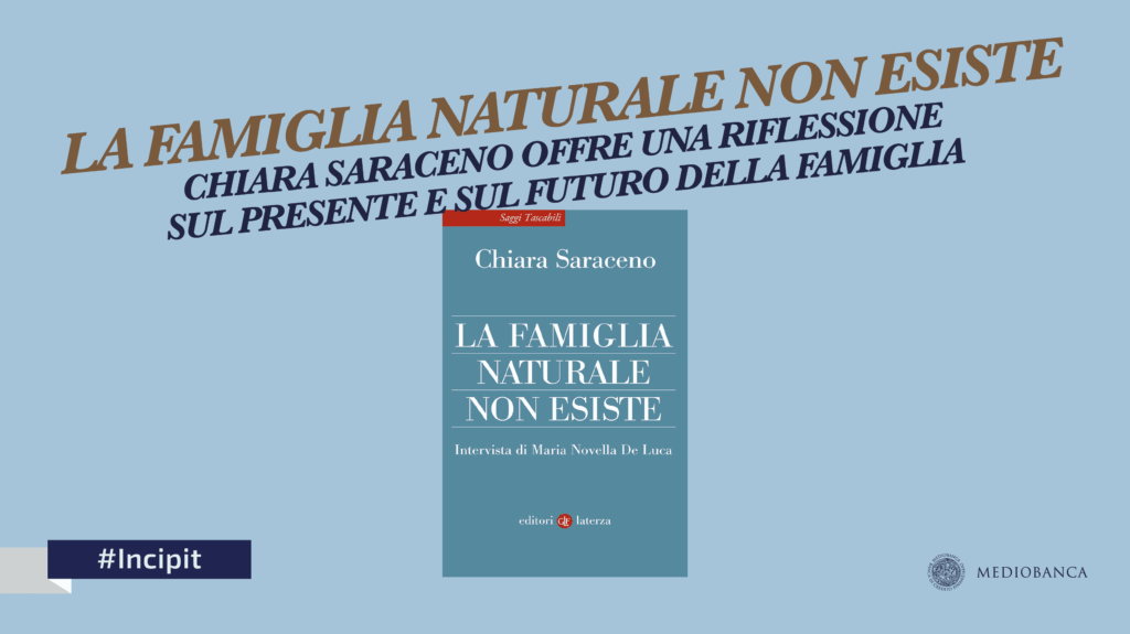 Book Club | «La famiglia naturale non esiste». Chiara Saraceno racconta l’evoluzione dei legami famigliari