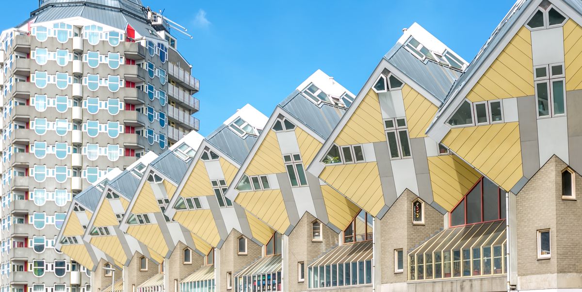 Le case cubiche di Rotterdam divertono ancora