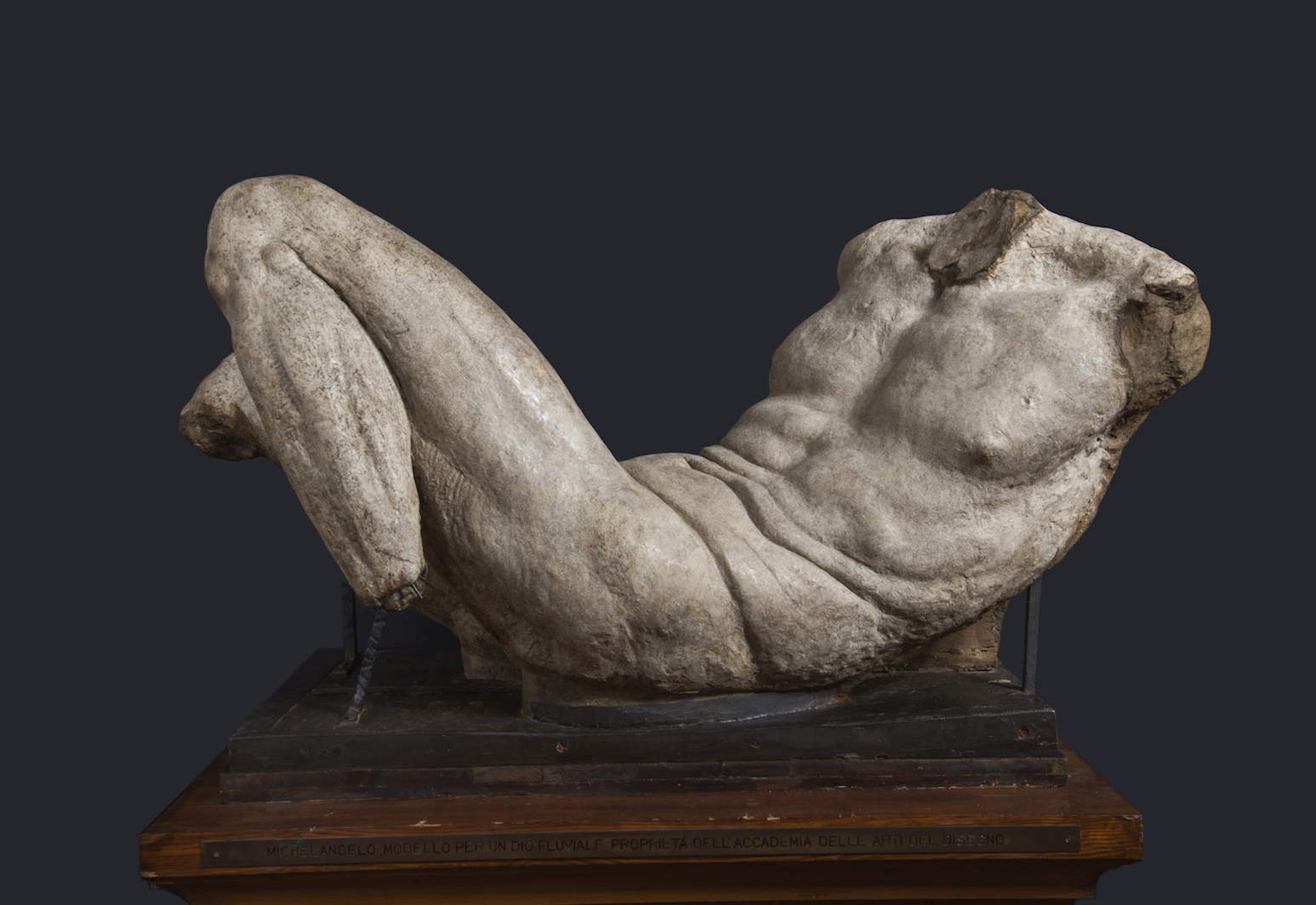 Dio Fluviale di Michelangelo dopo del restauro