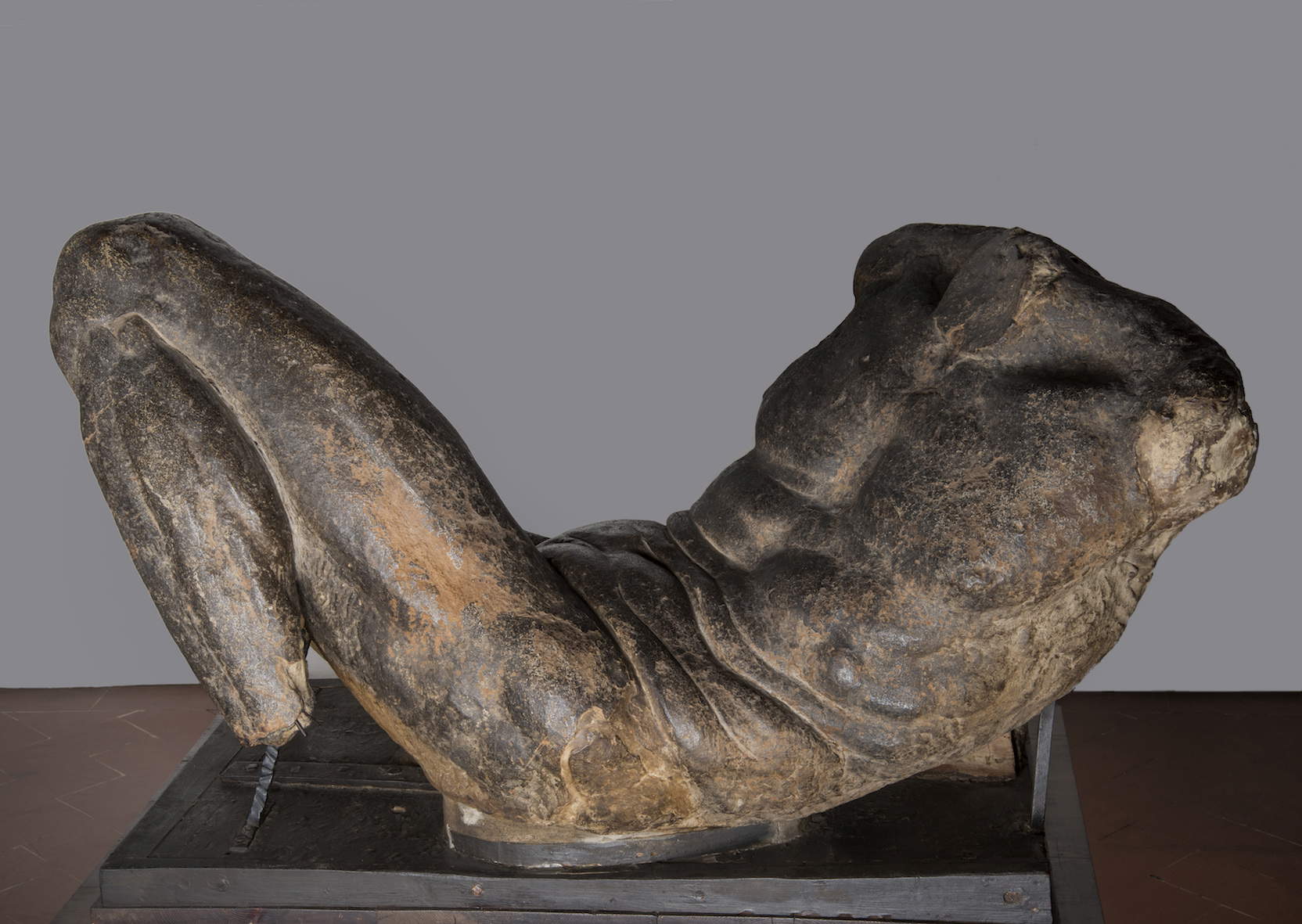 Dio Fluviale di Michelangelo prima del restauro