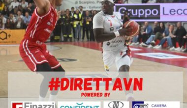 Openjobmetis Varese - Dolomiti Energia Trento, la partita in diretta