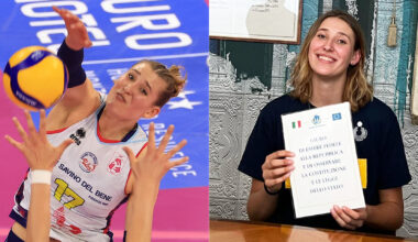 La campionesse della pallavolo femminile: la russa Ekaterina Antropova