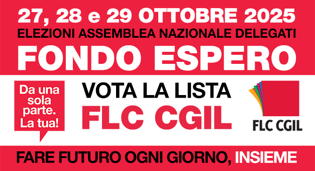 Elezioni Fondo Espero, si vota il 27-28-29 ottobre 2025