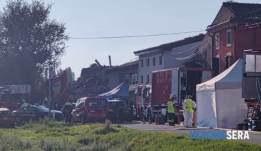 Esplosione di Castel d'Azzano, silenzio dei fratelli Ramponi davanti al gip. Scorta d'onore per i feretri dei carabinieri morti