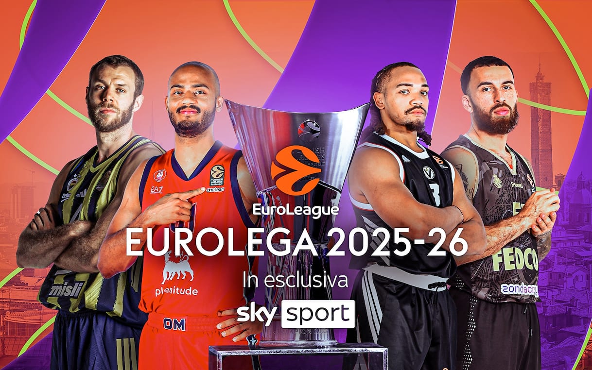 Eurolega al via: chi sono le favorite? Il ranking di Sky
