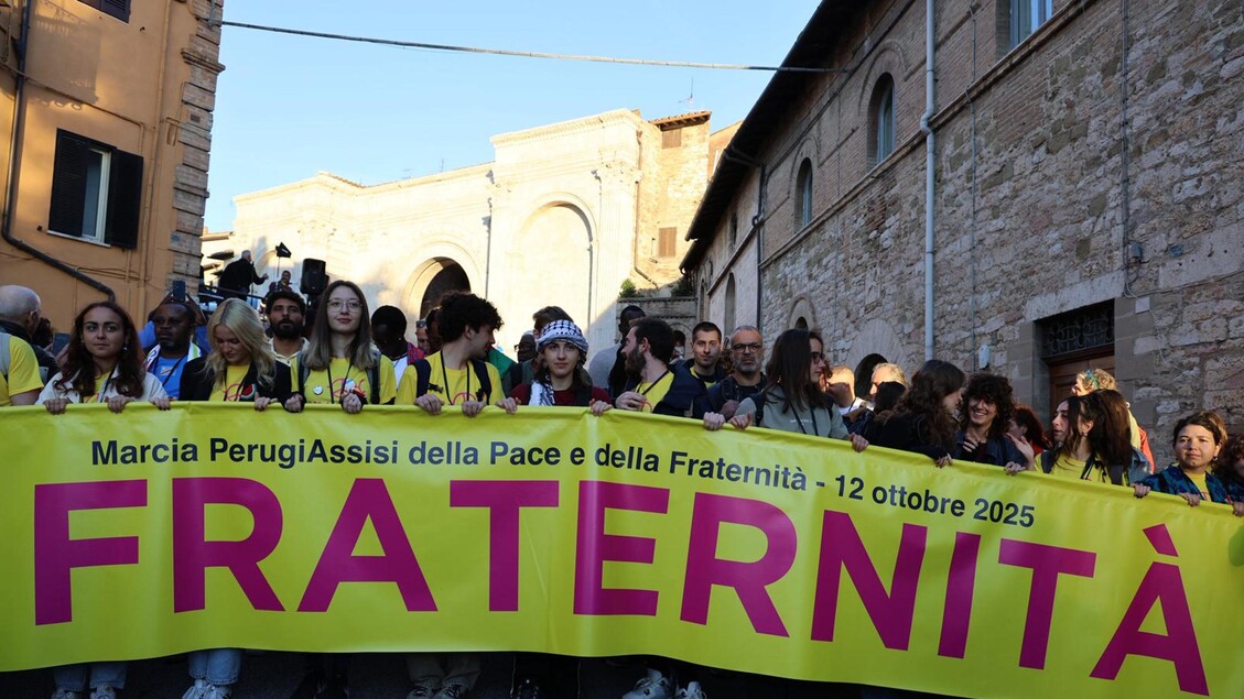 La Marcia della pace Perugia-Assisi - ANSA