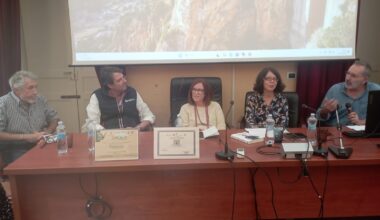 Un momento della presentazione del libro