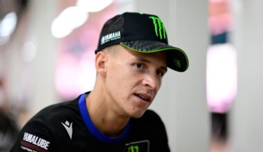 Quartararo ammette: "Con alcune persone in Yamaha l'atmosfera è un po' tesa"