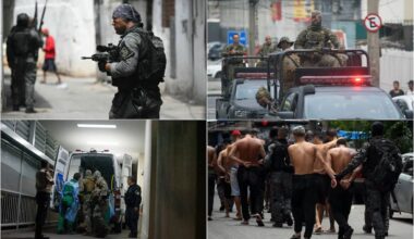 Brasile, decine di morti nelle favelas di Rio de Janeiro in un blitz antidroga della polizia. FOTO