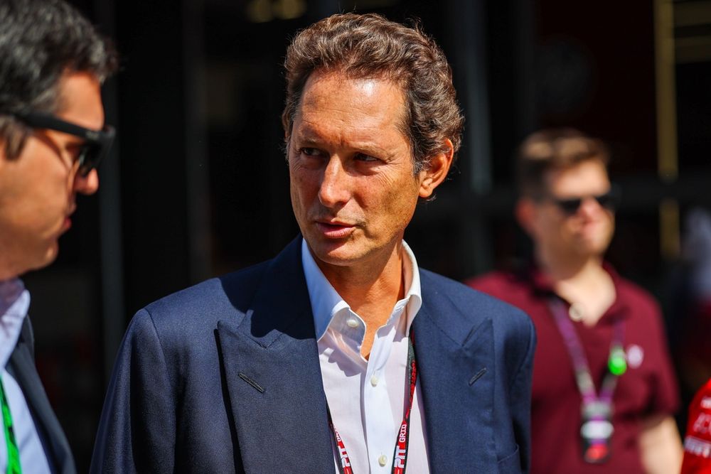 Il presidente della Ferrari John Elkann