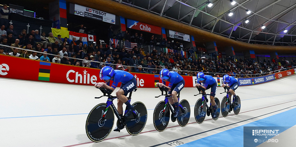 Federica Venturelli si era già allenata col quartetto: il debutto con l'oro mondiale era al di sopra delle sue attese