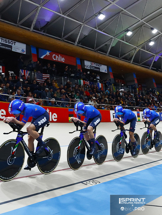 Federica Venturelli si era già allenata col quartetto: il debutto con l'oro mondiale era al di sopra delle sue attese