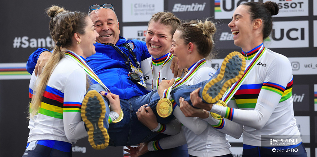 Marco Villa, tornato in pista dopo mondiali ed europei su strada, conferma il tocco vincente